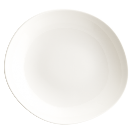 Тарелка глубокая d 26 см 790 мл форма Ваго Белый, Bonna