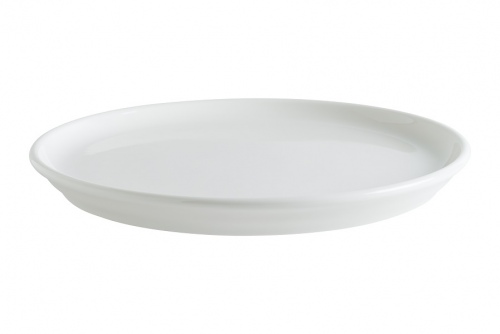 Тарелка с бортом d 25 см h 2.4 см Белый, Bonna
