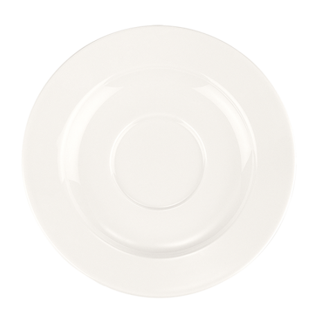 Блюдце d 16 см для чайной чашки арт.RIT01CF, Белый, Bonna