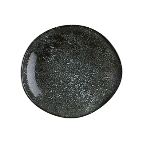Тарелка глубокая 1000 мл d 26 см Чёрный Космос форма Ваго, Black Bonna