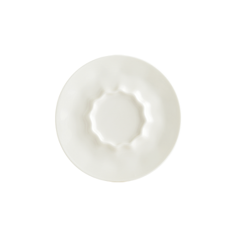 Блюдце d 12 см белое, форма Ро, для кофейной чашки арт. RAW01ESP-F, Bonna