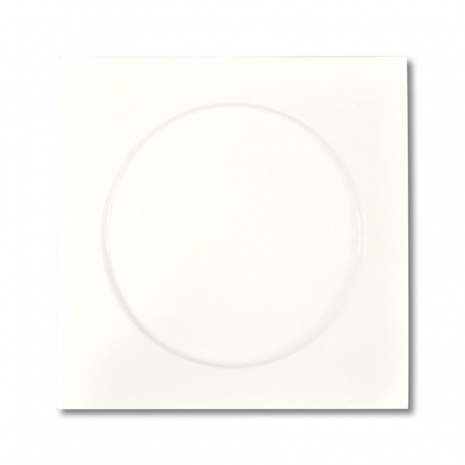 Тарелка квадратная Kunst Werk Black Label 18.5*18.5 см с круглым центром, P.L. Proff Cuisine