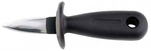 Нож для устриц 15/6 см с ограничителем, ручка чёрная, APS Германия