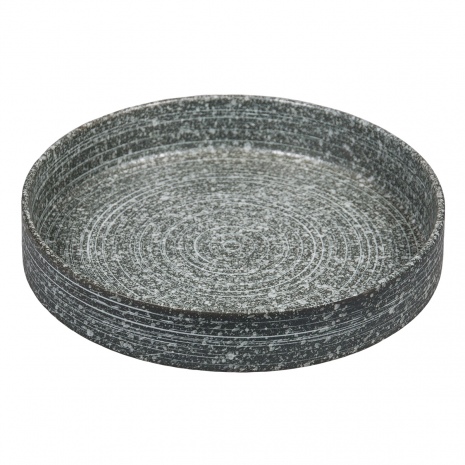 Тарелка с бортом Glossy Stone Untouched Taiga с покрытием 25*3.8 см, P.L. Proff Cuisine