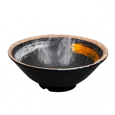 Салатник чашка для супа или лапши 1500 мл d 23 см h 9 см, меламин Паназия P.L. Proff