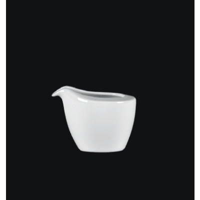Молочник без ручки d 5.4 см h 5.5 см 65 мл, Костяной Фарфор Bravura, RAK Porcelain, ОАЭ