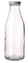 Бутылка прозрачная с крышкой 500 мл, стекло  P.L. Proff Cuisine