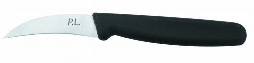 Нож PRO-Line для чистки овощей Коготь 7 см, пластиковая черная ручка, P.L. Proff P.L. Proff Cuisine
