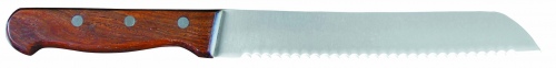 Нож для хлеба 20 см, деревянная ручка P.L. Proff Cuisine