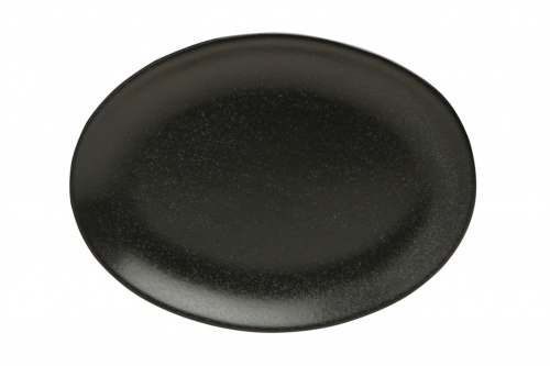 Блюдо овальное 360 * 270 мм цвет чёрный, Seasons, Porland