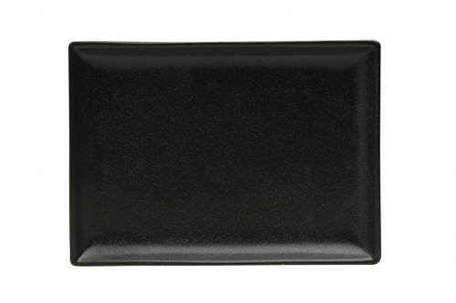 Блюдо прямоугольное 350х260 мм цвет чёрный, Seasons, Porland