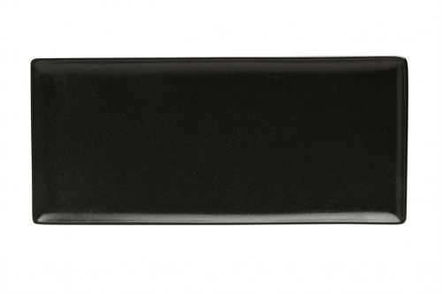 Блюдо прямоугольное 350х160 мм цвет чёрный, Seasons, Porland