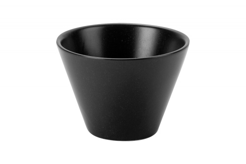 Чаша коническая d 12 см h 8 см 400 мл фарфор цвет черный, SeasonsPorland
