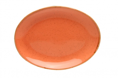 Блюдо овальное 180 * 140 мм цвет оранжевый, Seasons, Porland