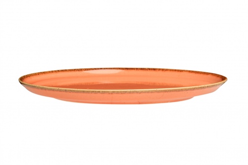 Блюдо для пиццы d-200 мм цвет оранжевый, Seasons, Porland