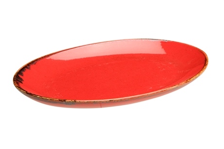 Блюдо овальное 240 * 190 мм, цвет красный, Seasons, Porland