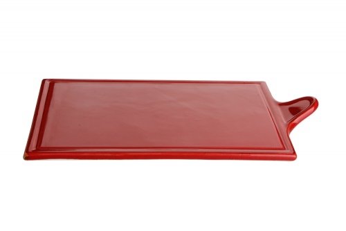 Блюдо прямоугольное 300х180 мм, цвет красный, Seasons, Porland