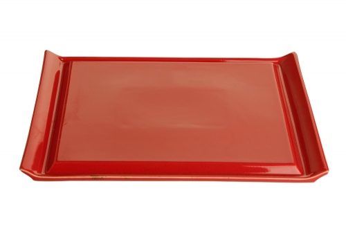 Блюдо для стейка 32х26 см, цвет красный, Seasons Porland