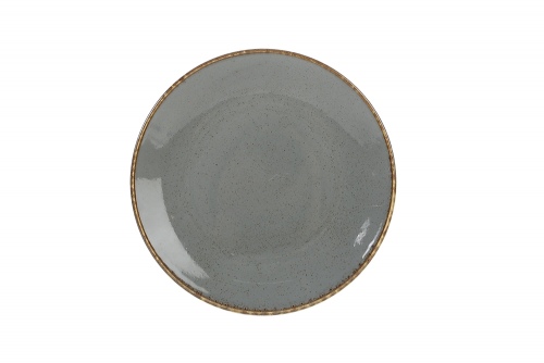 Тарелка d-240 мм цвет тёмно серый, Seasons, Porland