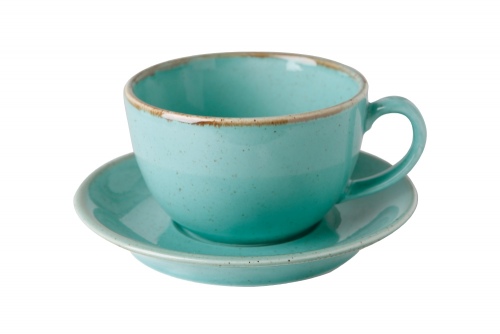 Чашка 340 мл чайная цвет бирюзовый, Seasons Porland