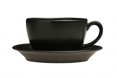 Чашка v-350 мл. чайная цвет чёрный, Seasons, Porland
