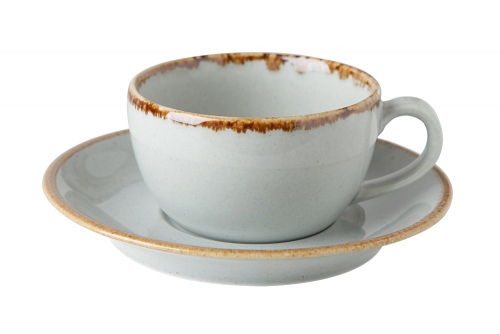 Чашка 230 мл чайная цвет серый, Seasons, Porland