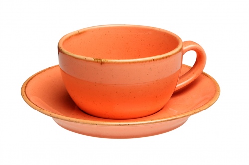 Чашка v-230 мл. чайная цвет оранжевый, Seasons, Porland