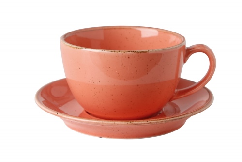Чашка 340 мл чайная цвет оранжевый, Seasons Porland
