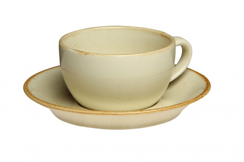 Блюдце для чайной чашки d 16 см цвет жёлтый, Seasons Porland