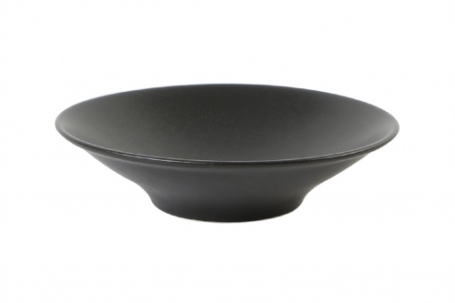 Тарелка глубокая или салатник 500 мл 20 см фарфор цвет черный, Seasons Porland