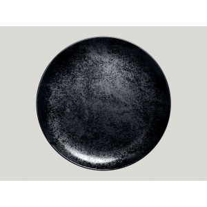 Тарелка круглая D 15 см плоская, Фарфор цвет чёрный Karbon, Rak Porcelain