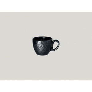 Чашка кофейная 80 мл, Фарфор цвет чёрный Karbon, Rak Porcelain