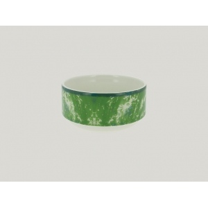 Салатник d 12 см h 6 см 480 мл штабелируемый цвет зелёный Peppery, Rak Porcelain, ОАЭ 