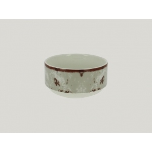 Салатник d 12 см h 6 см 480 мл штабелируемый цвет серый Peppery, Rak Porcelain, ОАЭ