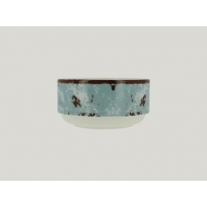 Салатник d 12 см h 6 см 480 мл  штабелируемый цвет голубой Peppery, Rak Porcelain, ОАЭ 