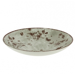 Тарелка глубокая d 26 см 1.2 л цвет серый Peppery, Rak Porcelain, ОАЭ
