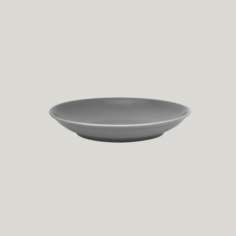 Тарелка глубокая D 28 см 1.25 л, фарфор цвет серый, Shale Rak Porcelain