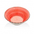 Салатник круглый D 19 см 600 мл, Avanos Red красный, Gural Porselen