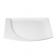 Тарелка прямоугольная плоская 26x23.5 см, Фарфор Mazza, Rak Porcelain