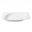Тарелка прямоугольная глубокая 26x17 см, Фарфор Mazza, Rak Porcelain