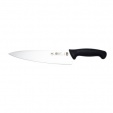 Нож кухонный поварской 38.5 см, лезвие 25 см нержавеющая сталь, ручка пластик цвет чёрный,  Atlantic Chef