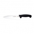 Нож кухонный поварской 28.8 см, лезвие 15 см нержавеющая сталь, Ручка пластик цвет чёрный, Atlantic Chef