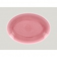 Блюдо овальное 36х27 см, Фарфор цвет Розовый, Vintage Rak Porcelain, ОАЭ