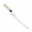 Нож кухонный Sashimi длина 30 см, лезвие нержавеющая сталь, ручка  пластик, цвет бежевый, Atlantic Chef 