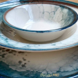 Салатник круглый D 16 см 300 мл, фарфор цвет лазурь, Lagoon Gural Porselen