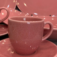 Чашка кофейная 90 мл, Фарфор цвет Розовый, Vintage Rak Porcelain, ОАЭ