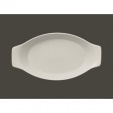 Тарелка овальная кроншель 20х11х3.5 см 200 мл, Фарфор NeoFusion Sand, RAK Porcelain