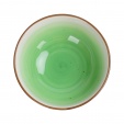 Салатник 380 мл 13x13x4.5 см фарфор зелёный цвет, The Sun P.L. Proff Cuisine