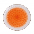 Тарелка плоская d 27 см фарфор оранжевый цвет, The Sun P.L. Proff Cuisine