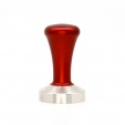 Темпер для кофе d 58 мм красная ручка, нержавеющая сталь, P.L. Barbossa